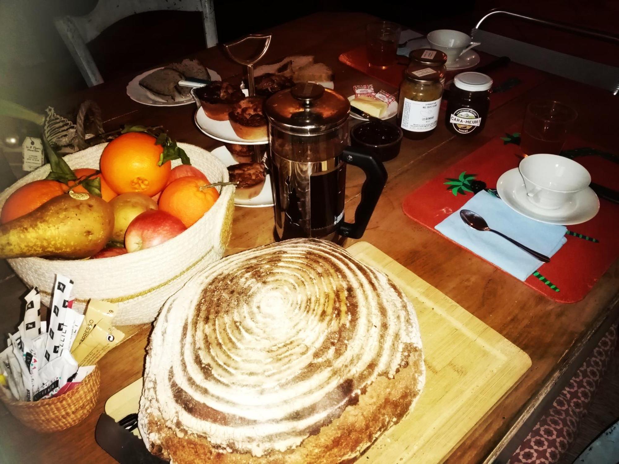 La Campagne Au Bord De La Mer, Chambre Chez L'Habitant Champeaux Buitenkant foto